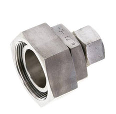 18L & 42L Stainless Steel Straight Cutting Fitting with Swivel 160 bar FKM O-ring Sealing Cone ISO 8434-1