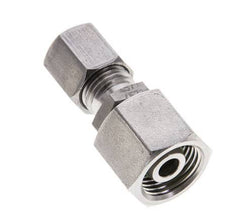 6S & 10S Stainless Steel Straight Cutting Fitting with Swivel 630 bar FKM O-ring Sealing Cone ISO 8434-1