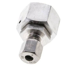 8S & 20S Stainless Steel Straight Cutting Fitting with Swivel 400 bar FKM O-ring Sealing Cone ISO 8434-1