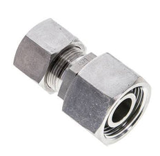 16S & 20S Stainless Steel Straight Cutting Fitting with Swivel 400 bar FKM O-ring Sealing Cone ISO 8434-1