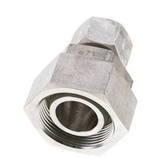 16S & 30S Stainless Steel Straight Cutting Fitting with Swivel 400 bar FKM O-ring Sealing Cone ISO 8434-1