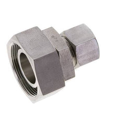 20S & 38S Stainless Steel Straight Cutting Fitting with Swivel 315 bar FKM O-ring Sealing Cone ISO 8434-1