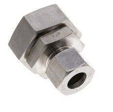 20S & 38S Stainless Steel Straight Cutting Fitting with Swivel 315 bar FKM O-ring Sealing Cone ISO 8434-1