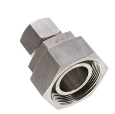 20S & 38S Stainless Steel Straight Cutting Fitting with Swivel 315 bar FKM O-ring Sealing Cone ISO 8434-1