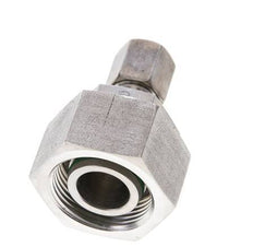 6L & 18L Stainless Steel Straight Compression Fitting with Swivel 315 bar FKM O-ring Sealing Cone ISO 8434-1