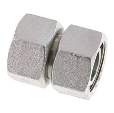 22L Zink plated Steel Straight with Swivel 160 bar NBR O-ring Sealing Cone ISO 8434-1