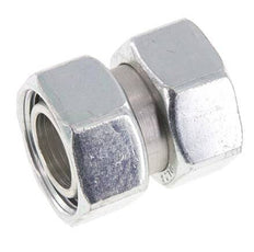 35L Zink plated Steel Straight with Swivel 160 bar NBR O-ring Sealing Cone ISO 8434-1