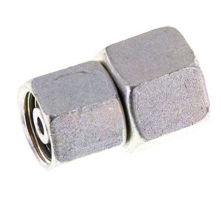 8S & 10S Zink plated Steel Straight with Swivel 630 bar NBR O-ring Sealing Cone ISO 8434-1