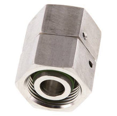 20S Stainless Steel Straight with Swivel 400 bar FKM O-ring Sealing Cone ISO 8434-1