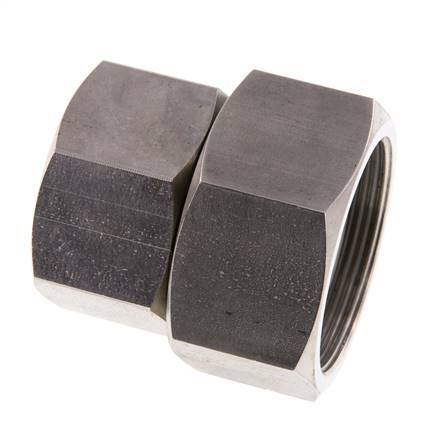 30S & 38S Acier inoxydable Droit avec pivot 315 bar Joint torique FKM Cône d'etancheite ISO 8434-1