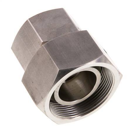 30S & 38S Acier inoxydable Droit avec pivot 315 bar Joint torique FKM Cône d'etancheite ISO 8434-1