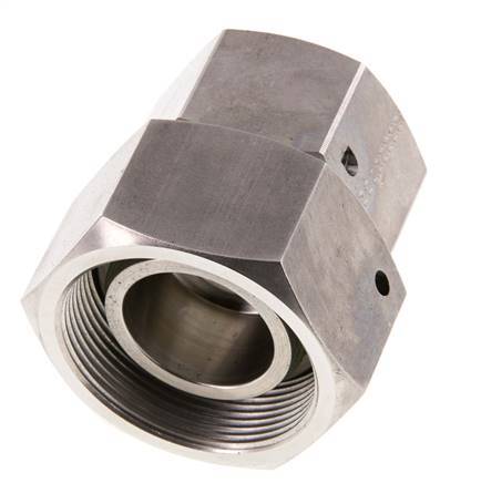 30S & 38S Acier inoxydable Droit avec pivot 315 bar Joint torique FKM Cône d'etancheite ISO 8434-1