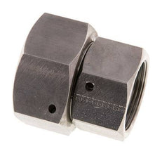 30S & 38S Acier inoxydable Droit avec pivot 315 bar Joint torique FKM Cône d'etancheite ISO 8434-1