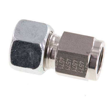 4 Pièces Raccord De Tuyau En Acier Inoxydable 304 Filetage Mâle G1/4 X G1/4 - Longueur 50 Mm