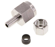 10S & G1/2'' Swivel droit en acier inoxydable avec filetage femelle pour manomètres 630 bar ISO 8434-1