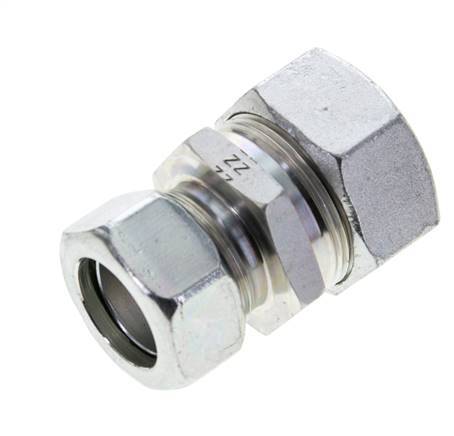 28L & 35L Zink plated Steel Straight Cutting Fitting 160 bar ISO 8434-1