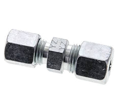 6S & 8S Zink plated Steel Straight Cutting Fitting 630 bar ISO 8434-1