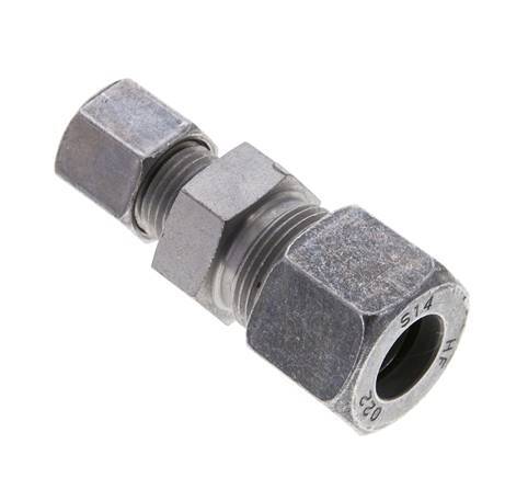 8S & 14S Zink plated Steel Straight Cutting Fitting 630 bar ISO 8434-1