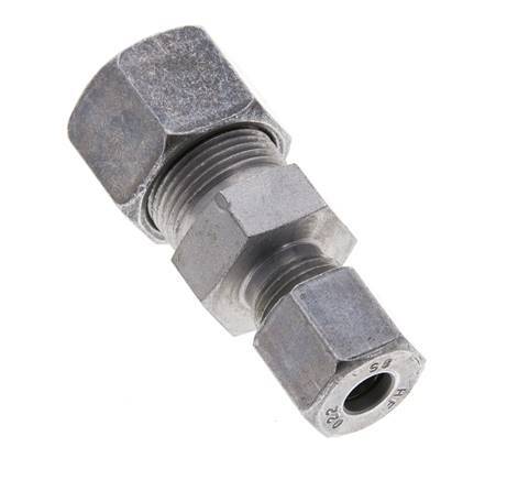 8S & 14S Zink plated Steel Straight Cutting Fitting 630 bar ISO 8434-1