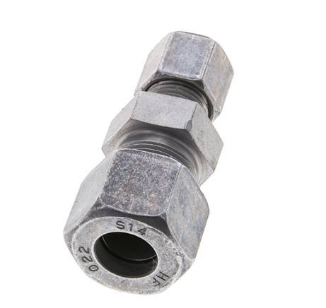 8S & 14S Zink plated Steel Straight Cutting Fitting 630 bar ISO 8434-1