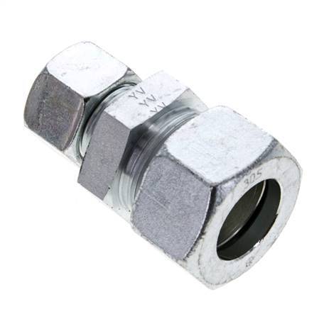 20S & 30S Zink plated Steel Straight Cutting Fitting 400 bar ISO 8434-1