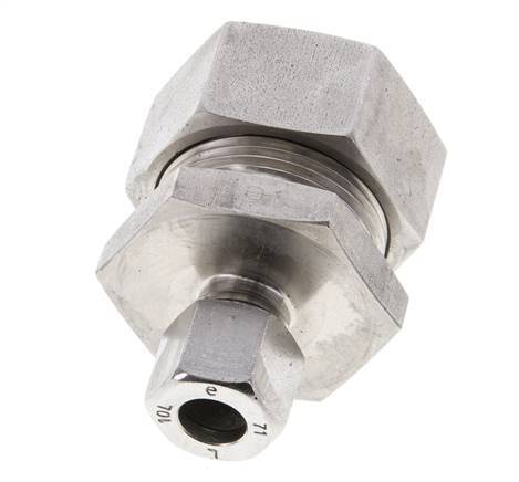 10L & 28L Stainless Steel Straight Cutting Fitting 160 bar ISO 8434-1