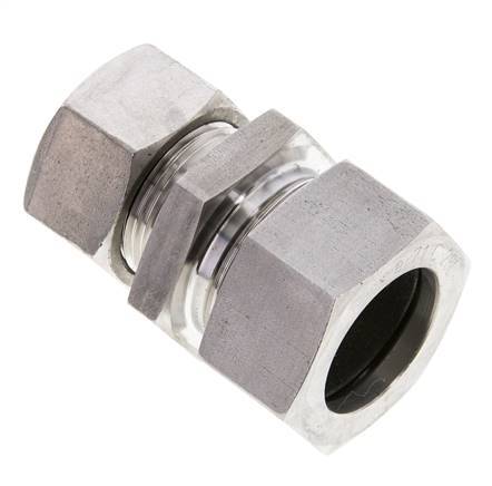 22L & 28L Stainless Steel Straight Cutting Fitting 160 bar ISO 8434-1