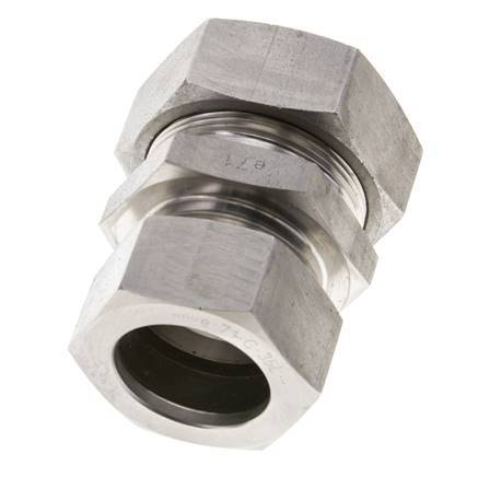 35L & 42L Stainless Steel Straight Cutting Fitting 160 bar ISO 8434-1