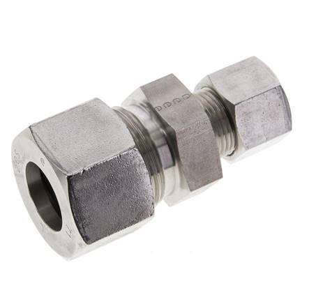 12S & 20S Stainless Steel Straight Cutting Fitting 400 bar ISO 8434-1