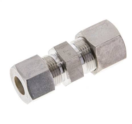 12S & 14S Stainless Steel Straight Compression Fitting 400 bar ISO 8434-1