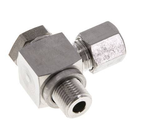 Raccord de coupe à joint tournant 6LL & G1/8'' en acier inoxydable ave ...