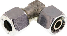 Raccordement de coupe coudé en acier zingué 14S avec pivot 630 bar NBR Réglable ISO 8434-1