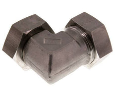42L Stainless Steel Elbow Cutting Fitting with Swivel 160 bar FKM Adjustable ISO 8434-1