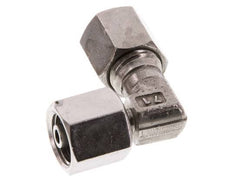 Raccord de coupe coudé 6S en acier inoxydable avec pivot 630 bar FKM réglable ISO 8434-1