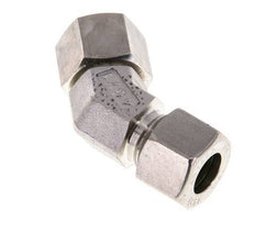 Raccord de coupe coudé 45deg en acier inoxydable 12L avec pivot 315 bar Joint torique FKM Cône réglable ISO 8434-1