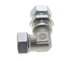 35L Zink plated Steel Elbow Cutting Fitting Bulkhead 160 bar ISO 8434-1