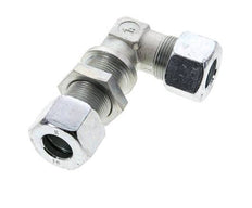 16S Zink plated Steel Elbow Cutting Fitting Bulkhead 400 bar ISO 8434-1