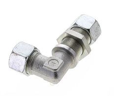 20S Zink plated Steel Elbow Cutting Fitting Bulkhead 400 bar ISO 8434-1