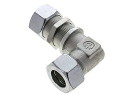 30S Zink plated Steel Elbow Cutting Fitting Bulkhead 400 bar ISO 8434-1