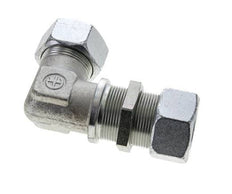 30S Zink plated Steel Elbow Cutting Fitting Bulkhead 400 bar ISO 8434-1
