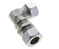 30S Zink plated Steel Elbow Cutting Fitting Bulkhead 400 bar ISO 8434-1