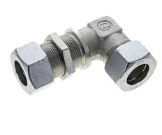 30S Zink plated Steel Elbow Cutting Fitting Bulkhead 400 bar ISO 8434-1