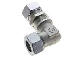 30S Zink plated Steel Elbow Cutting Fitting Bulkhead 400 bar ISO 8434-1
