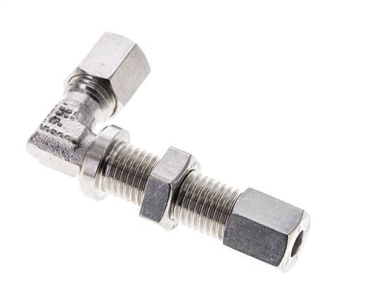 6L Stainless Steel Elbow Cutting Fitting Bulkhead 315 bar ISO 8434-1