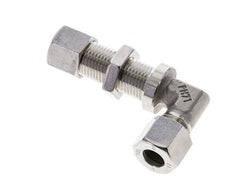 10L Stainless Steel Elbow Cutting Fitting Bulkhead 315 bar ISO 8434-1