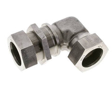 42L Stainless Steel Elbow Cutting Fitting Bulkhead 160 bar ISO 8434-1