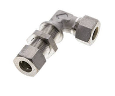 15L Stainless Steel Elbow Compression Fitting Bulkhead 315 bar ISO 8434-1