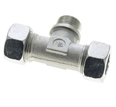 22L & G3/4'' Acier zingue T-Shape Tee Cutting Fitting with Male Threads 160 bar ISO 8434-1