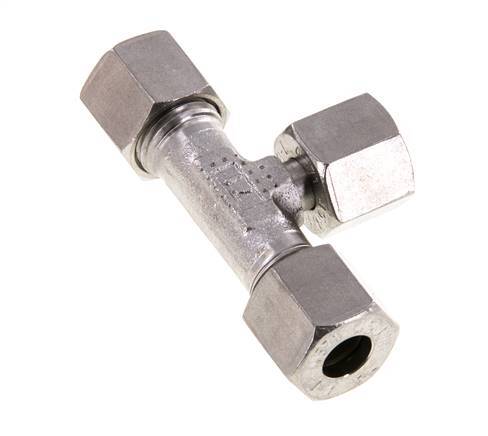 Raccord de coupe en T en acier inoxydable 8L avec pivot 315 bar réglable ISO 8434-1