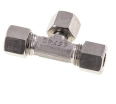 Raccord de coupe en T en acier inoxydable 10L avec pivot 315 bar réglable ISO 8434-1